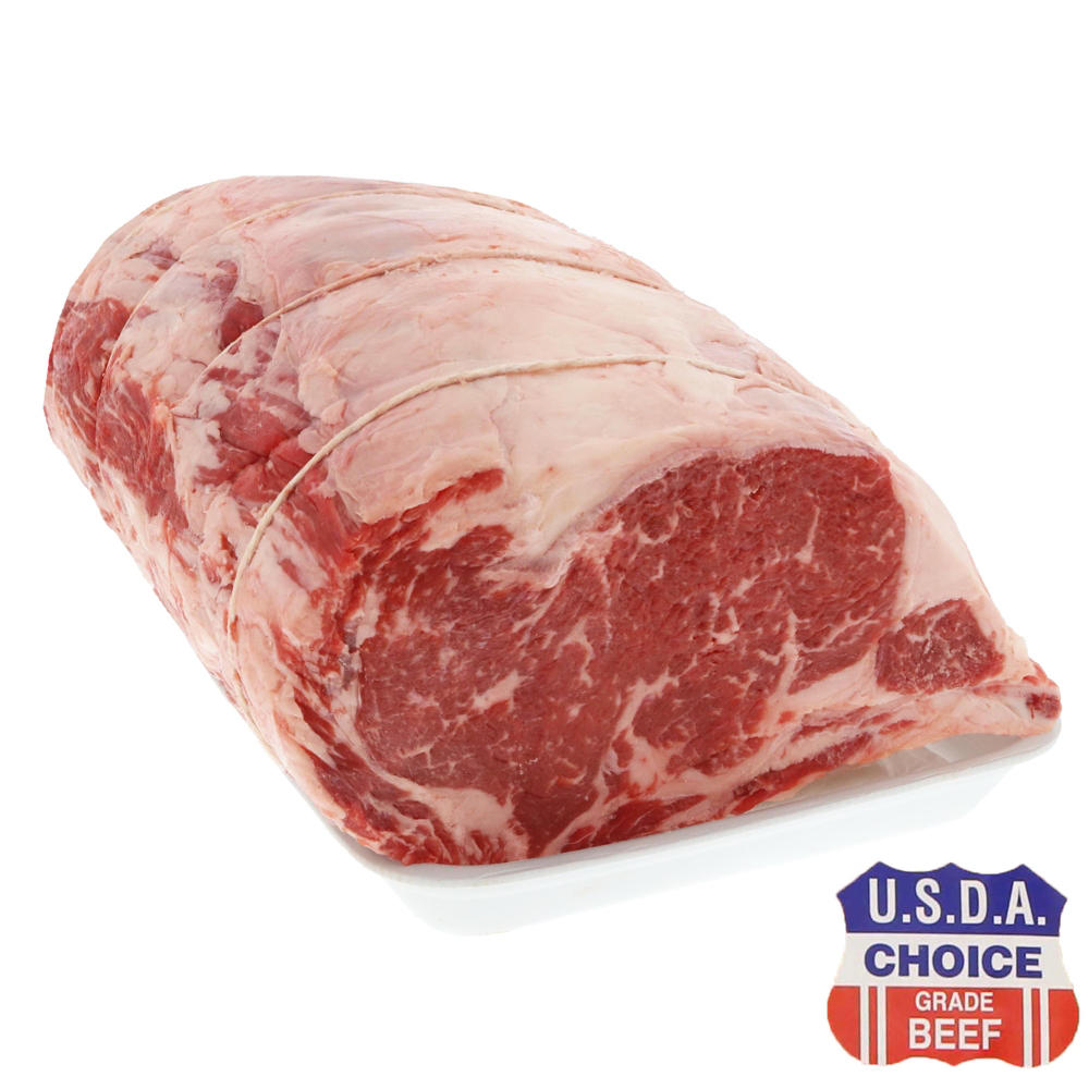 H-E-B Beef Small End 4-Rib Ribeye Roast - USDA Choice, Avg. 10.0 lbs