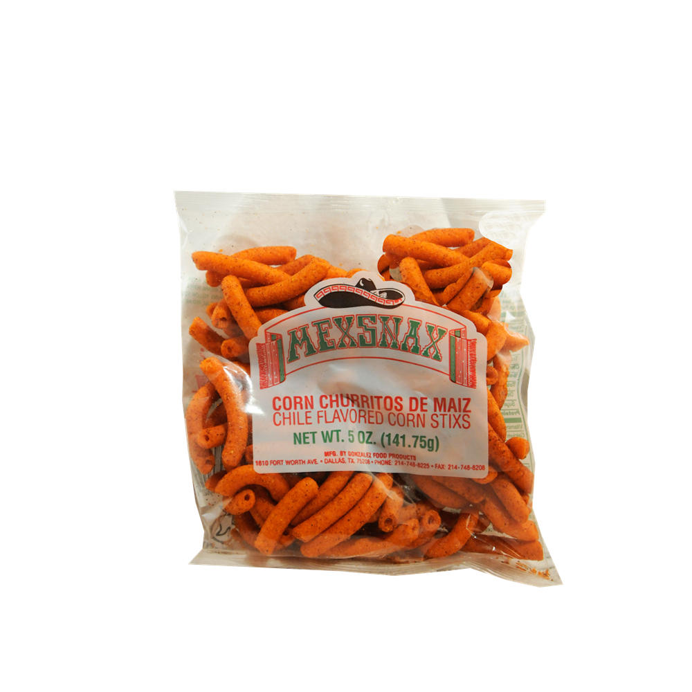 Mexsnax Churritos Chile Corn Sticks, 5 oz