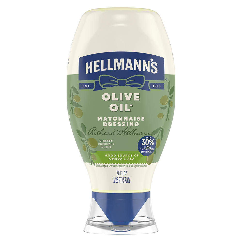 Hellmann's Mayonnaise Dressing with Olive Oil, 20 oz