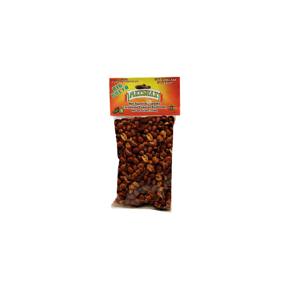 Mexsnax Hot Peanuts Cacahuate Ranchero, 4.5 oz