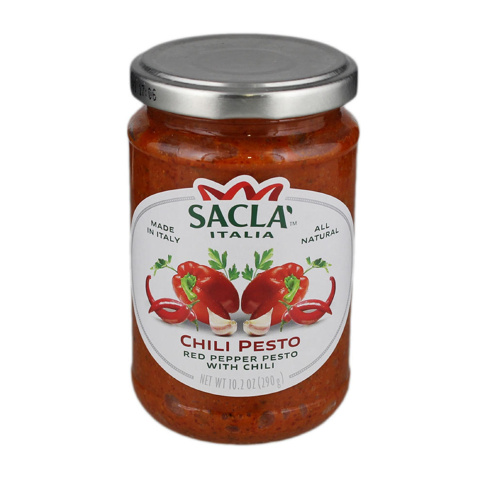 Sacla Red Pepper Chili Pesto, 10.2 oz