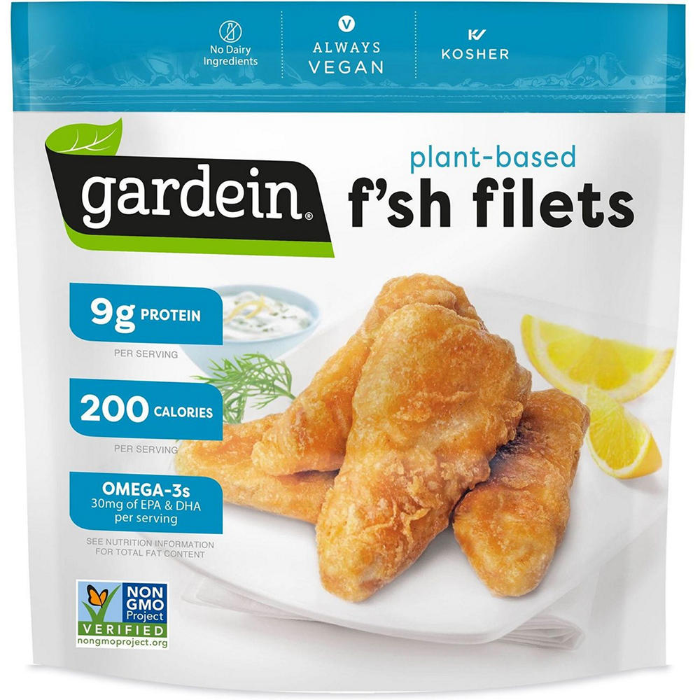 Gardein Plant-Based Vegan F'sh Filets, 10.1 oz