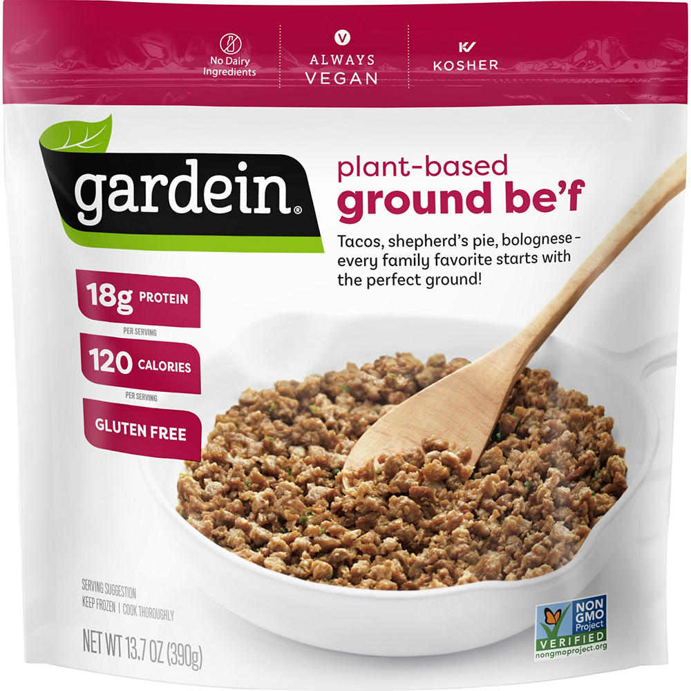 Gardein Plant-Based Vegan Ground Be'f, 13.7 oz