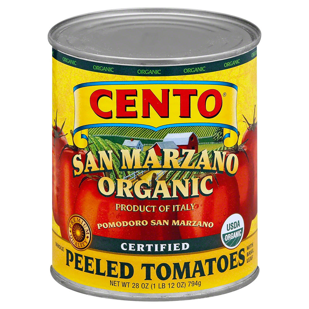 Cento San Marzano Organic Peeled Tomato, 28 oz