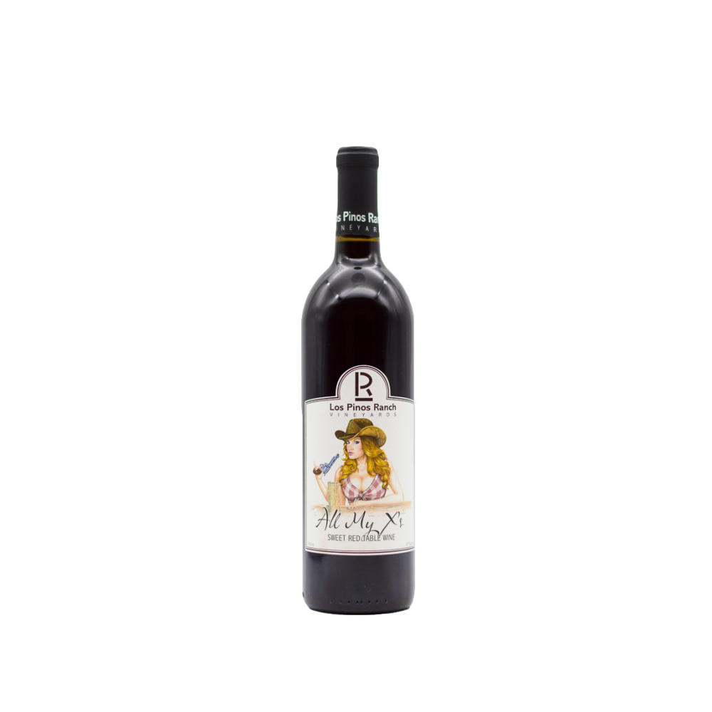 Los Pinos Ranch Vineyards All My X's Sweet Red Table Wine, 750 mL