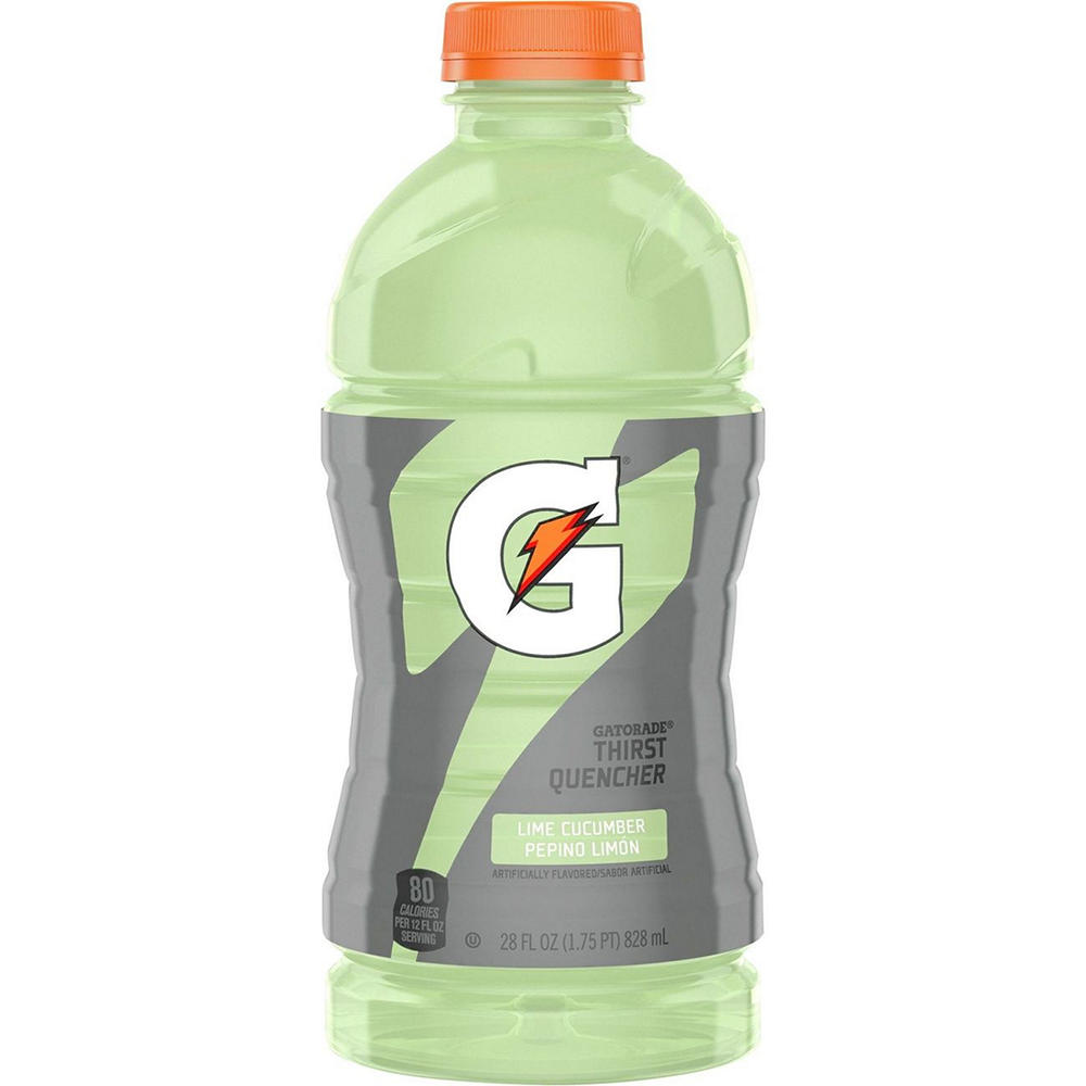 Gatorade Lime Cucumber Thirst Quencher Electrolyte Sports Drink, 28 oz