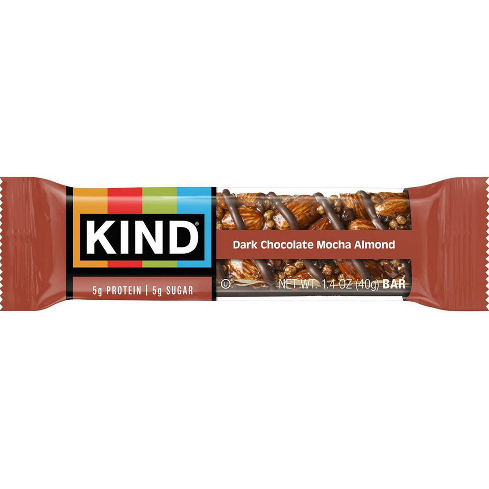 Kind Nuts & Spices 6g Protein Bar - Dark Chocolate Mocha Almond, 1.4 oz