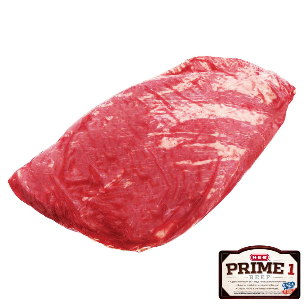 H-E-B Prime 1 Beef Brisket Trimmed, Avg. 10.75 lbs