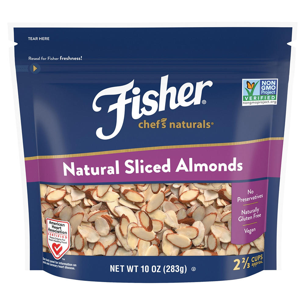 Fisher Natural Sliced Almonds, 10 oz