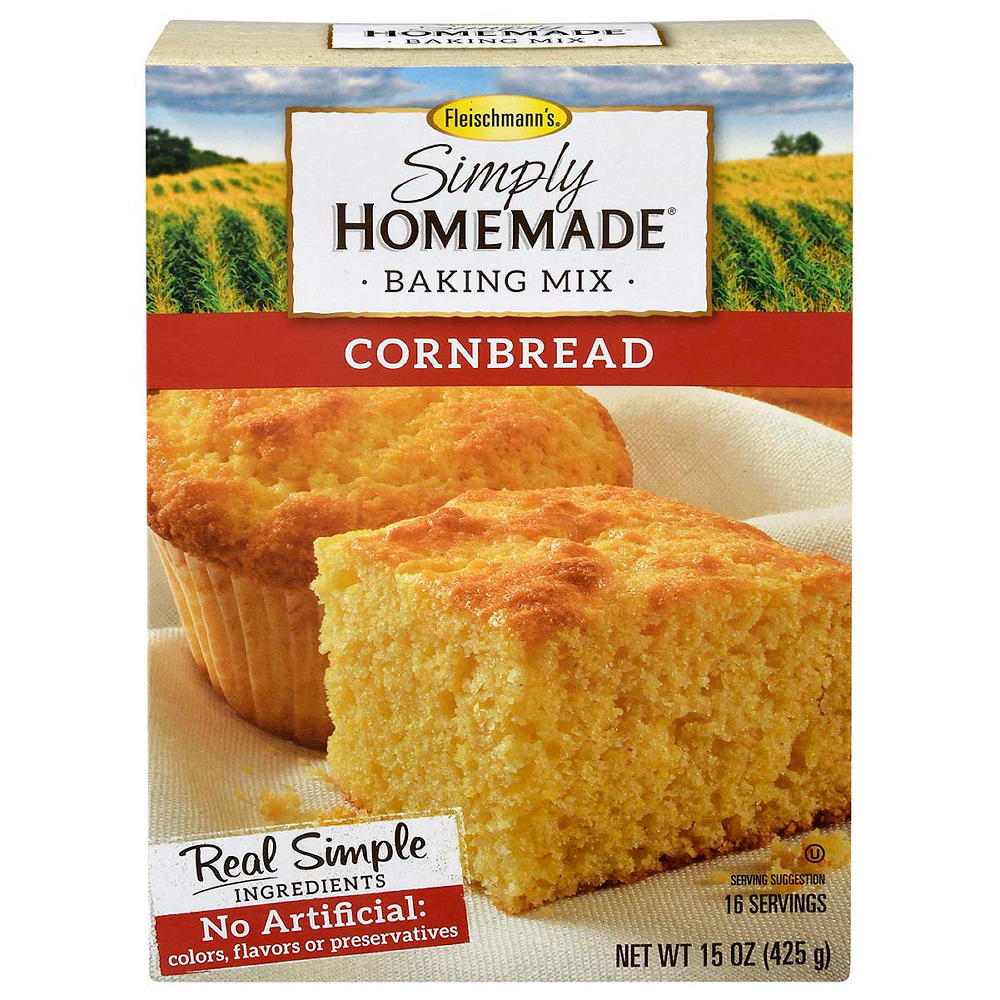 Fleischmann's Simply Homemade Cornbread Baking Mix, 15 oz