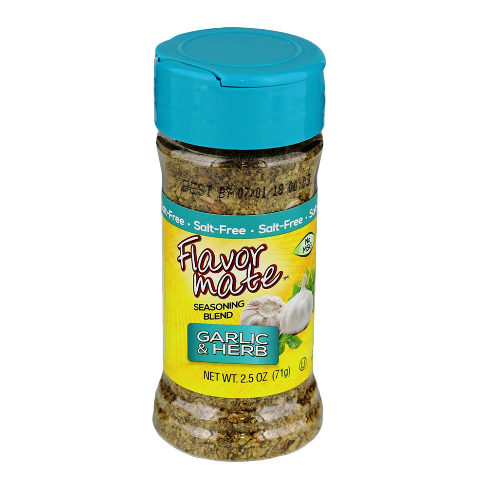 Flavor Mate Garlic and Herb Seasoning Blend, 2.5 oz