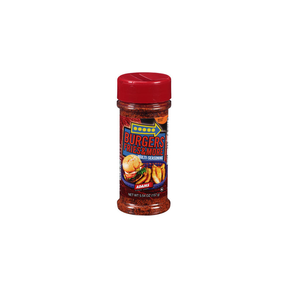 Adams Burgers Fries & More Multi-Seasoning, 5.54 oz