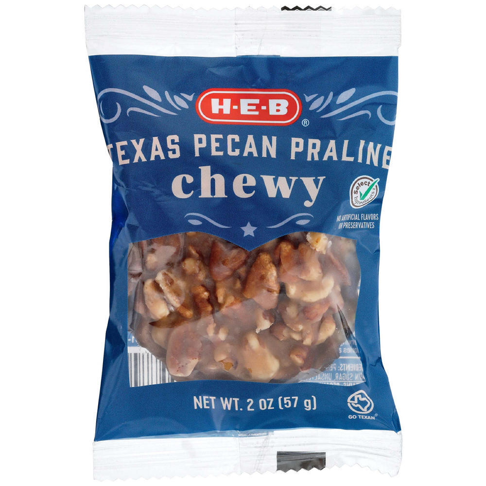 H-E-B Chewy Texas Pecan Praline, 2 oz