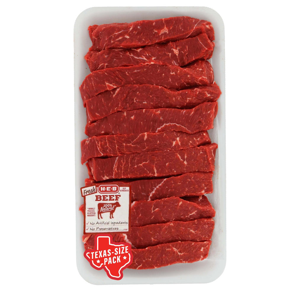 H-E-B Boneless Texas-Style Beef Shoulder Ribs - USDA Select - Texas-Size Pack, Avg. 3.76 lbs