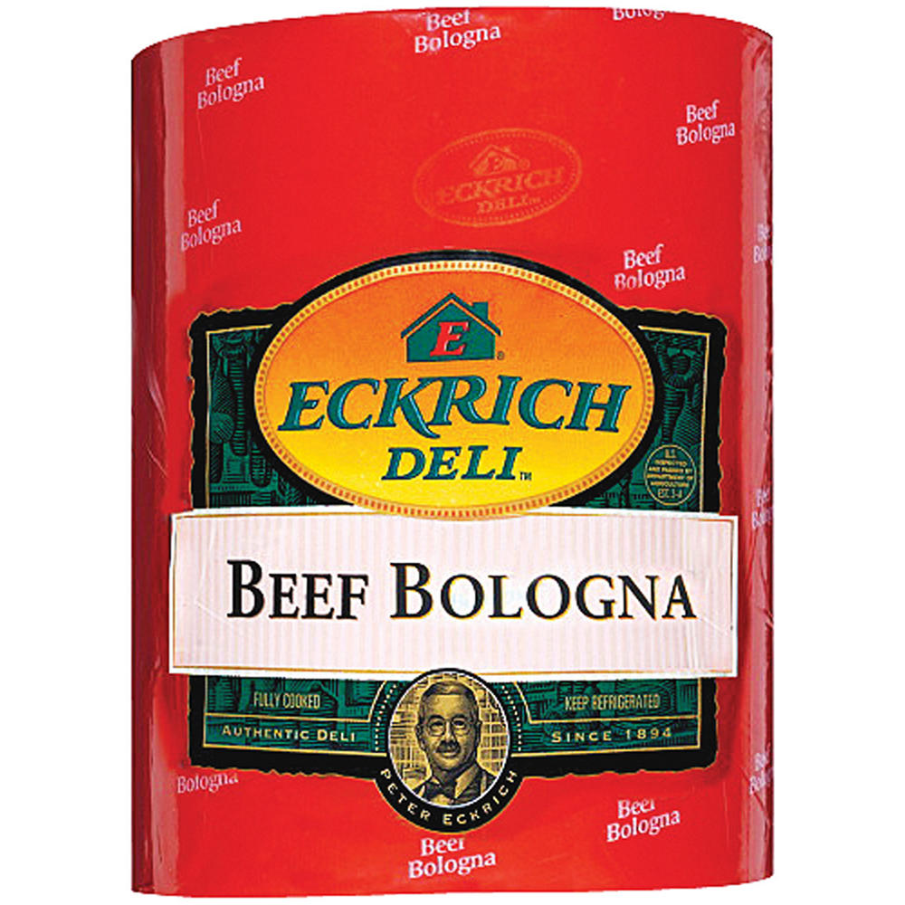 Eckrich Beef Bologna, Sliced, lb