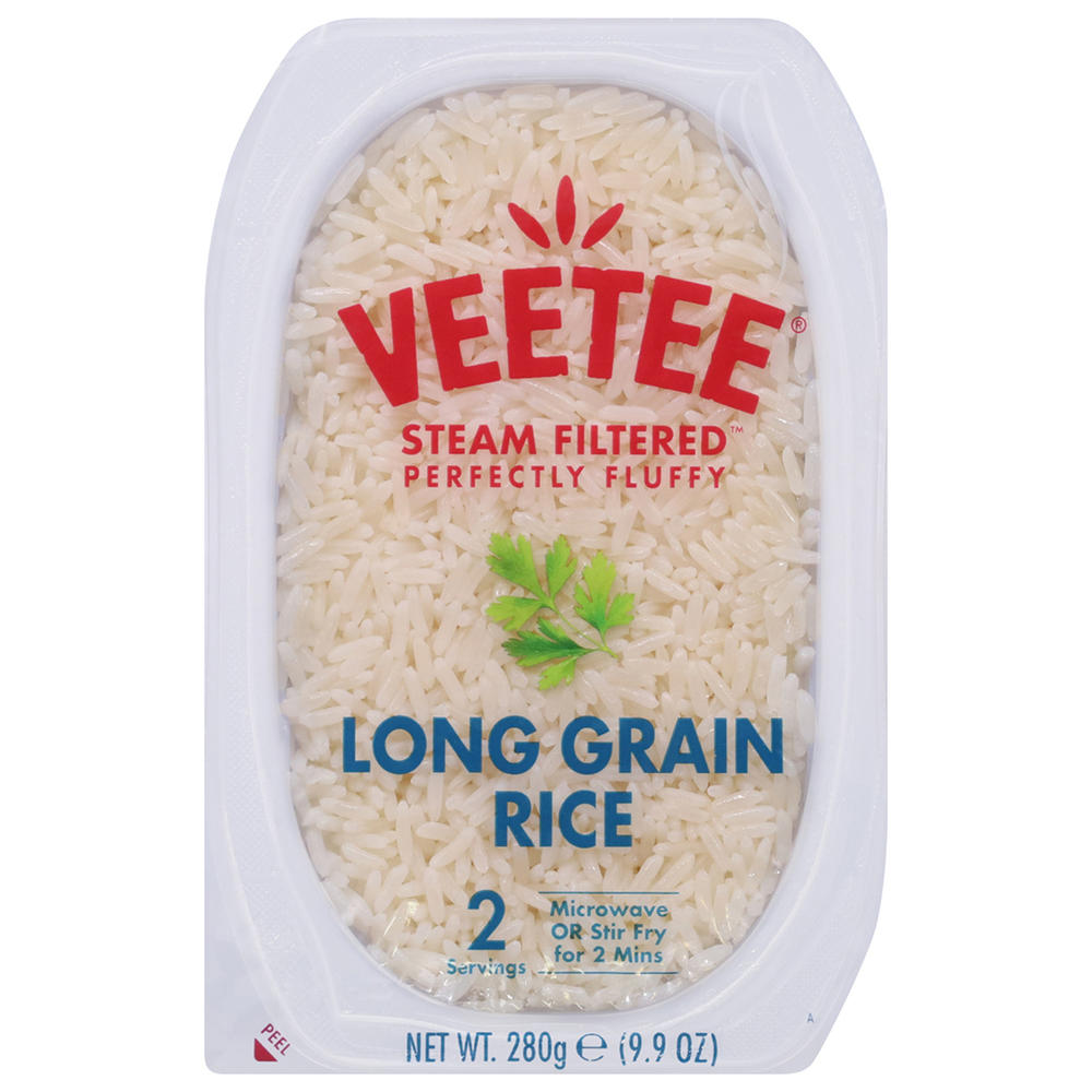 Veetee Long Grain Rice, 9.9 oz