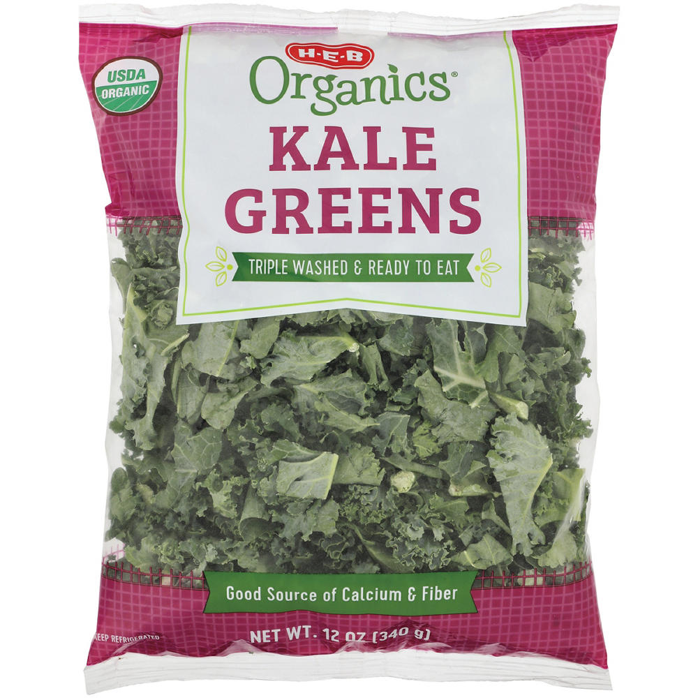 H-E-B Organics Kale Greens, 12 oz