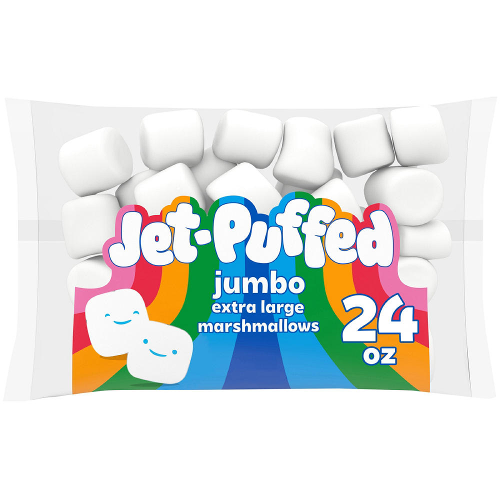 Jet-Puffed Jumbo Extra Large Marshmallows, 24 oz