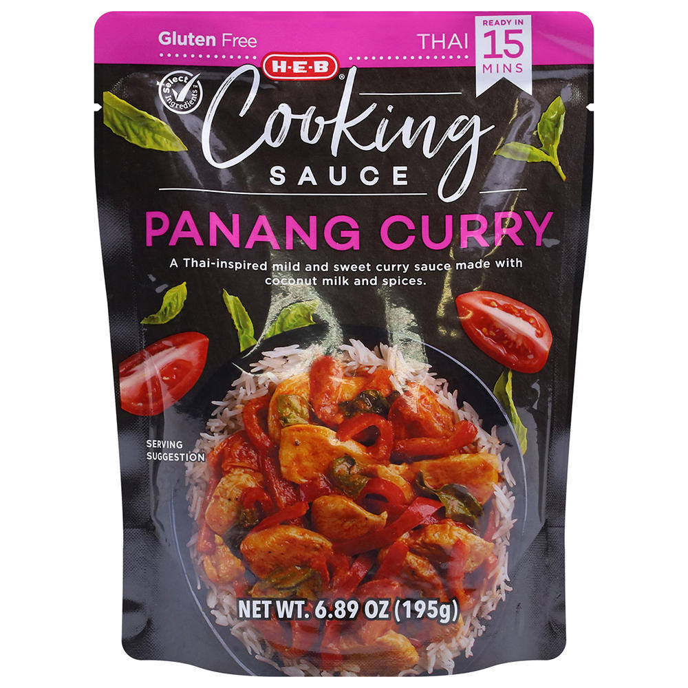 H-E-B Cooking Sauce - Panang Curry, 6.89 oz