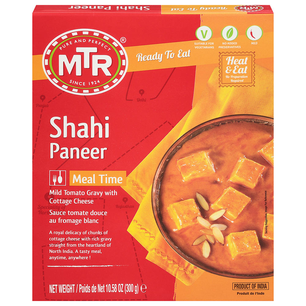 MTR Ready to Eat Shahi Paneer, 10.58 oz