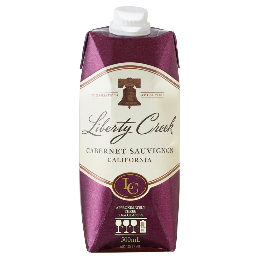 Liberty Creek Cabernet Sauvignon California Red Wine, 500 mL
