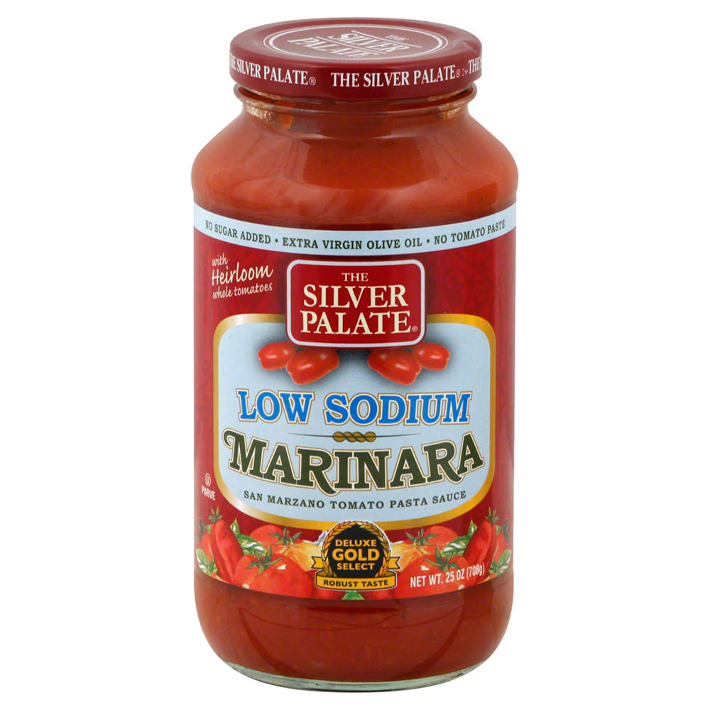 The Silver Palate San Marzano Low Sodium Marinara Pasta Sauce, 25 oz