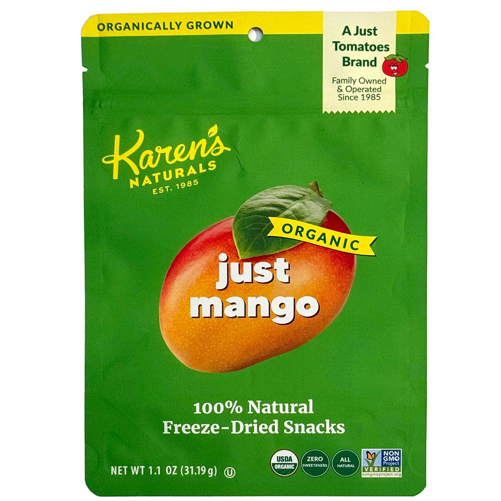 Karen's Naturals Organic Just Mango, 1.5 oz
