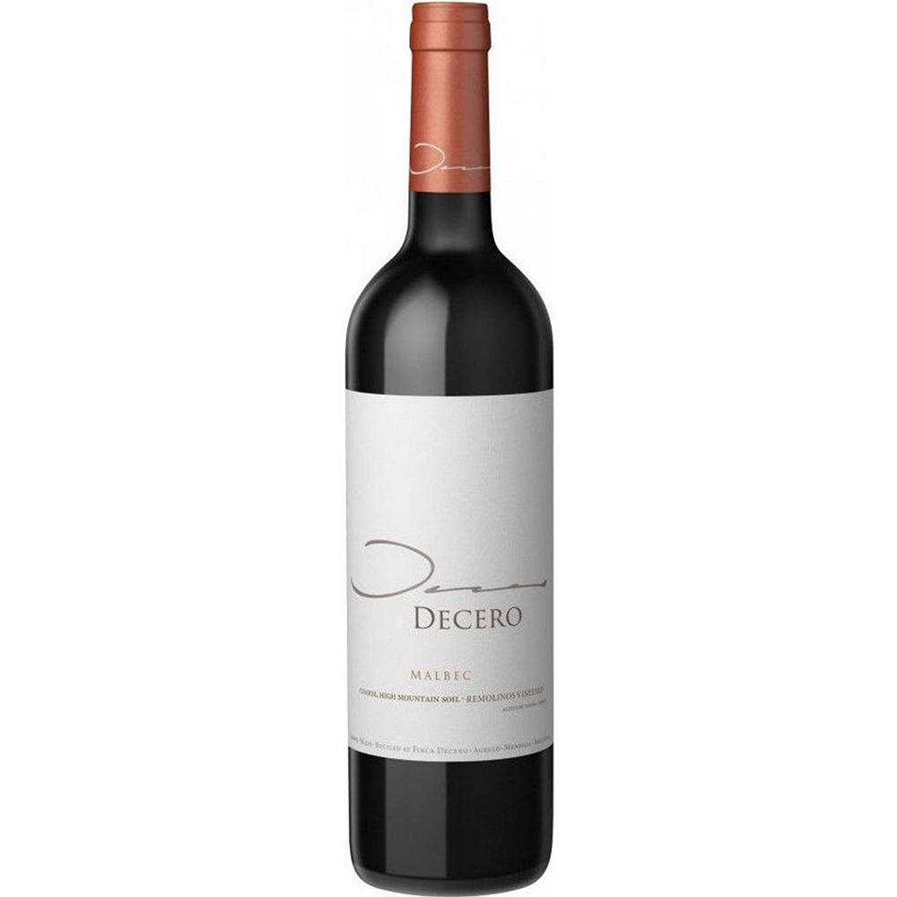 Decero Malbec Argentina Red Wine, 750 mL
