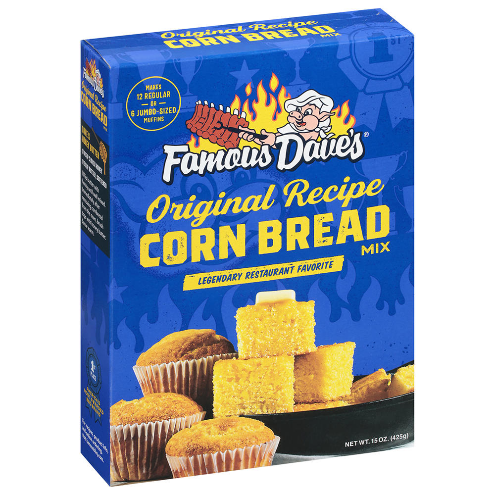 Famous Dave's Corn Bread Mix, 15 oz