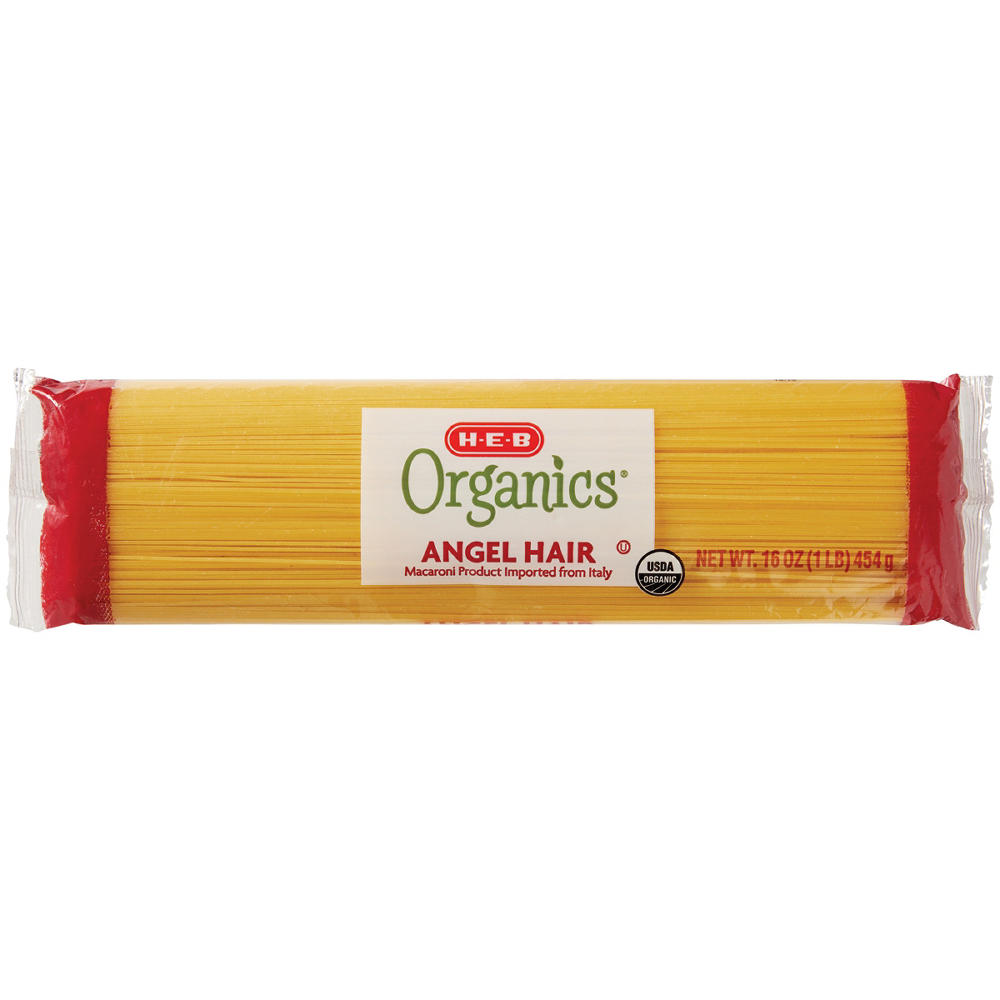 H-E-B Organics Capellini Angel Hair Pasta, 16 oz