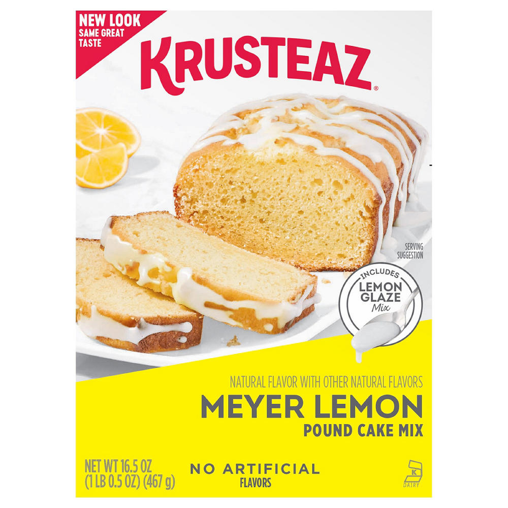 Krusteaz Meyer Lemon Pound Cake Mix, 16.5 oz