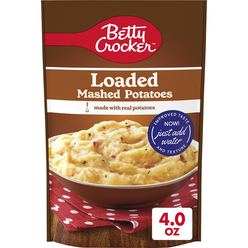 Betty Crocker Loaded Mashed Potatoes, 4 oz