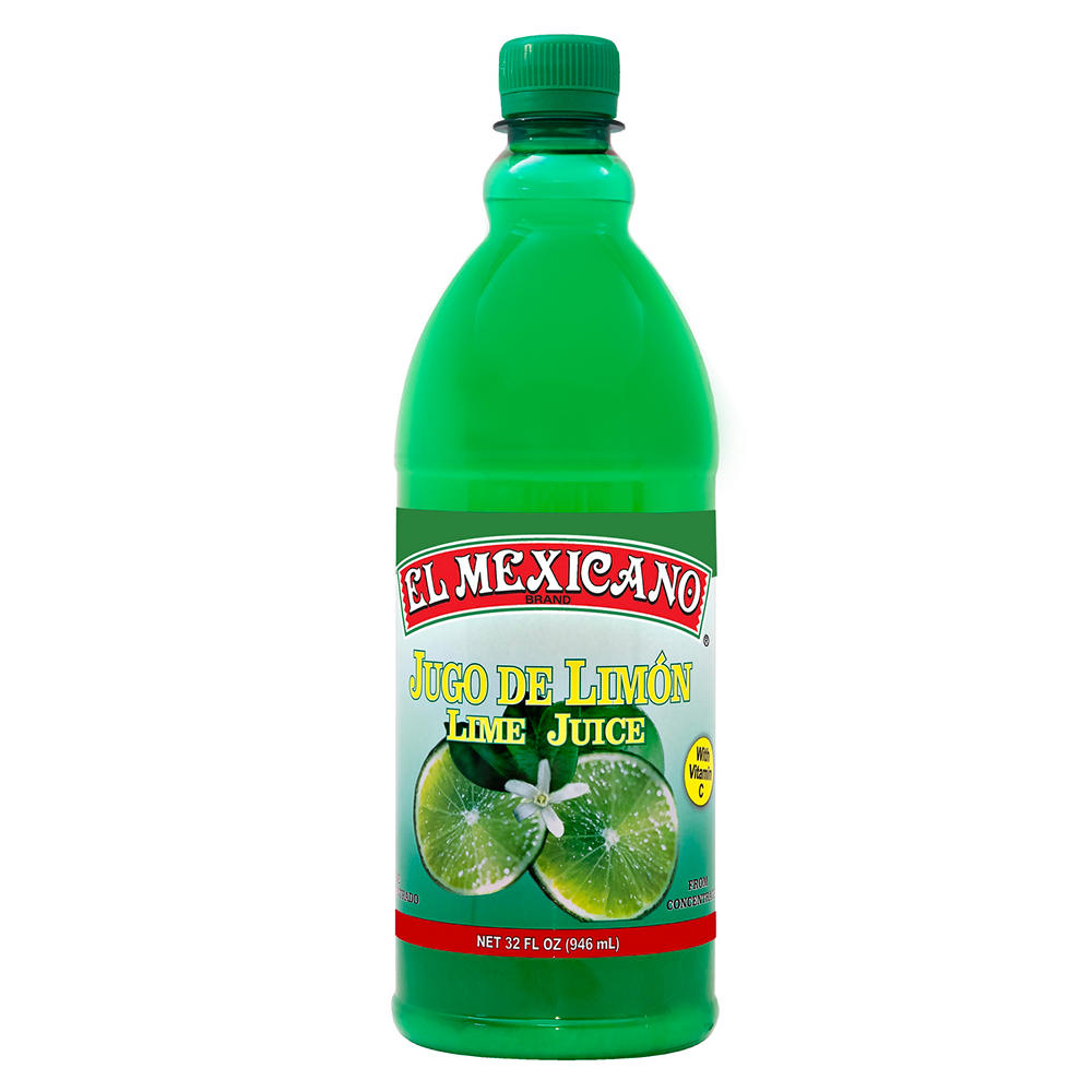 El Mexicano Lime Juice, 32 oz