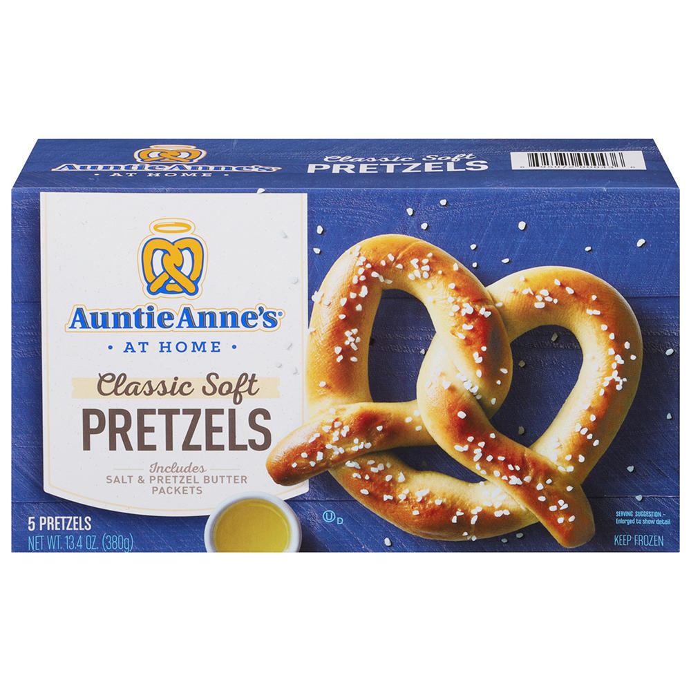 Auntie Anne's Classic Soft Pretzels, 5 ct