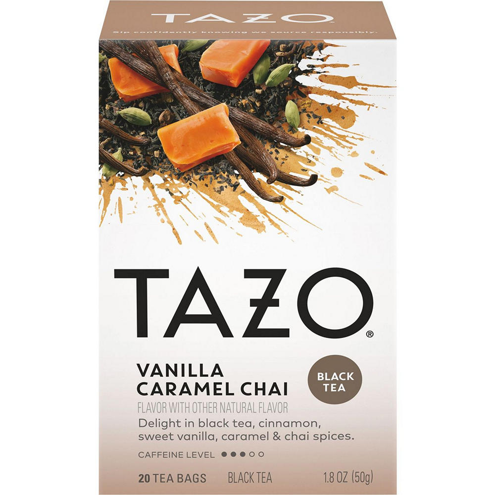 Tazo Chai Vanilla Caramel Tea Bags, 20 ct
