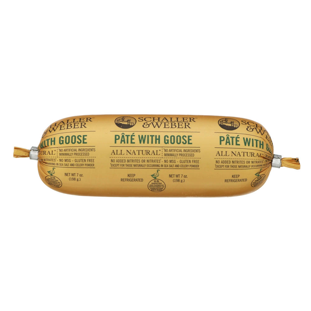 Schaller & Weber Paté with Goose, 7 oz