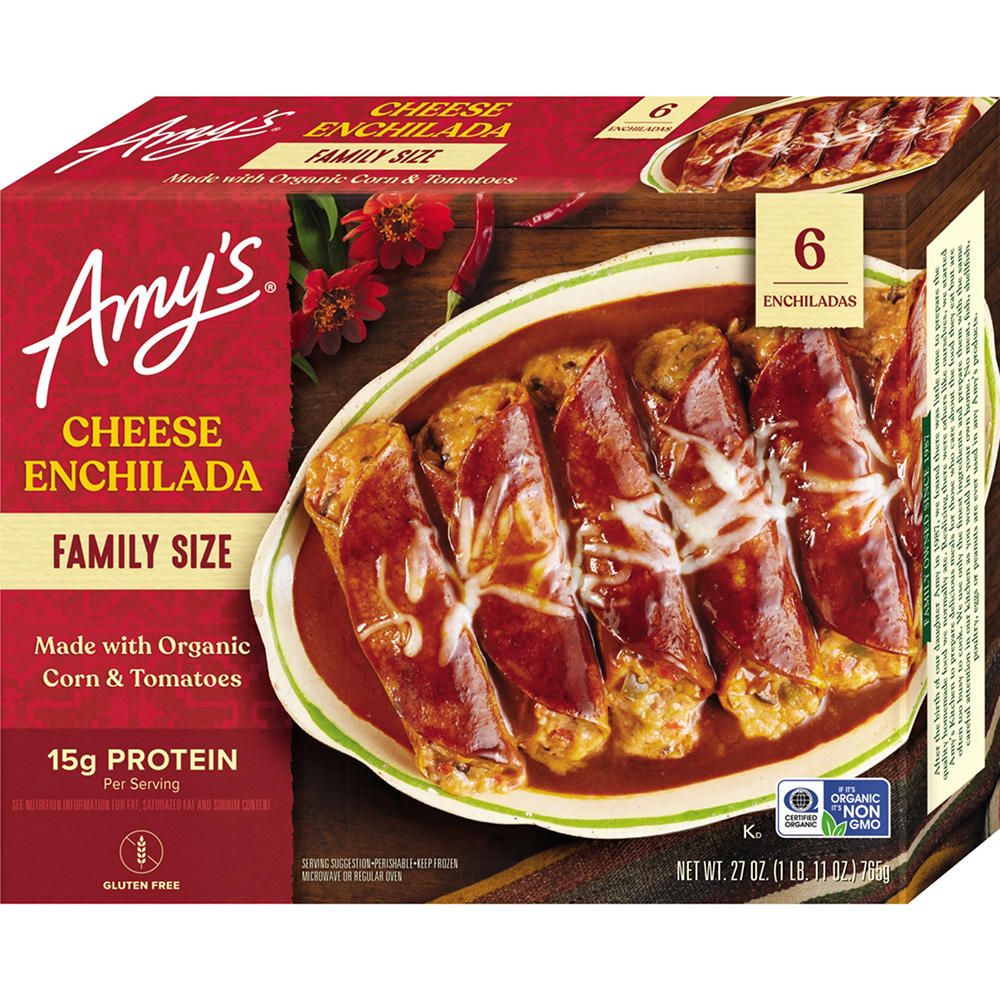 Amy's Cheese Enchiladas - Family Size, 27 oz
