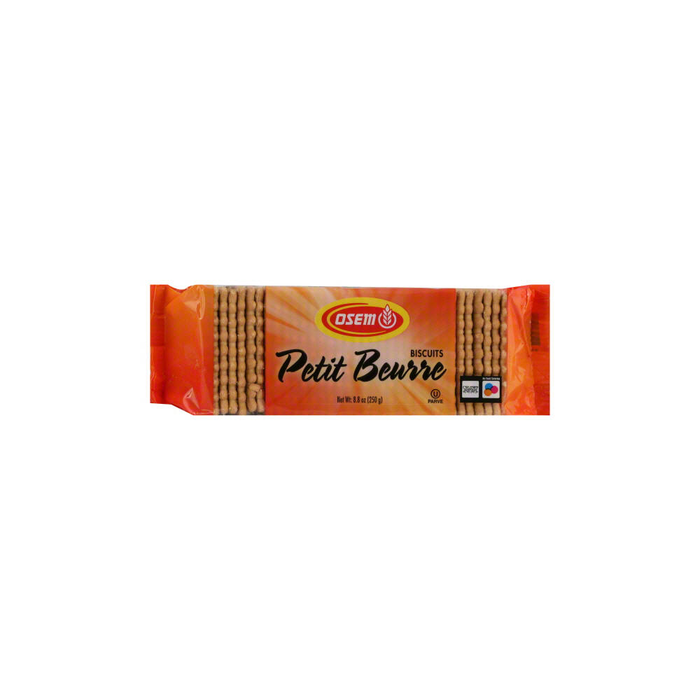 Osem Kosher Petit Beurre Biscuits, 8.8 oz
