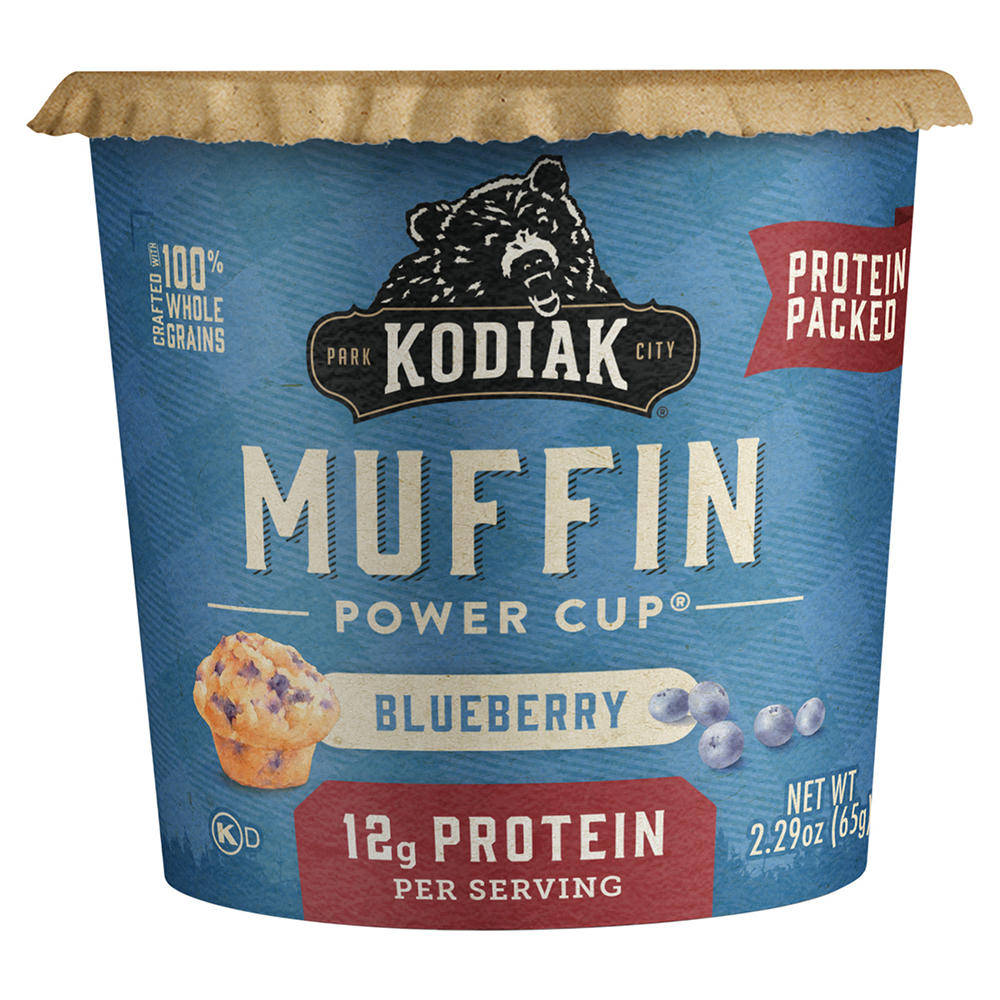 Kodiak 12g Protein Muffin Power Cup - Blueberry, 2.19 oz
