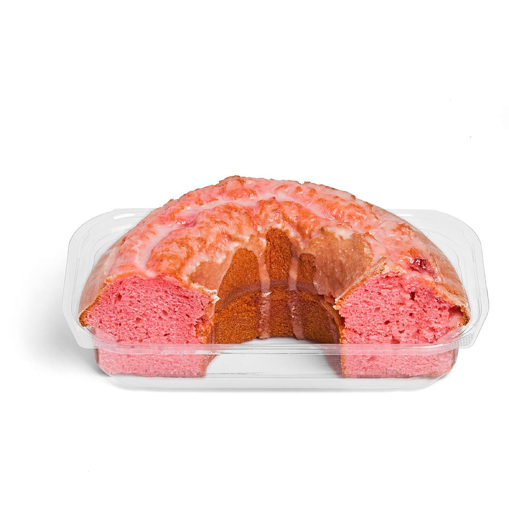 H-E-B Bakery Half Strawberry Crème Cake