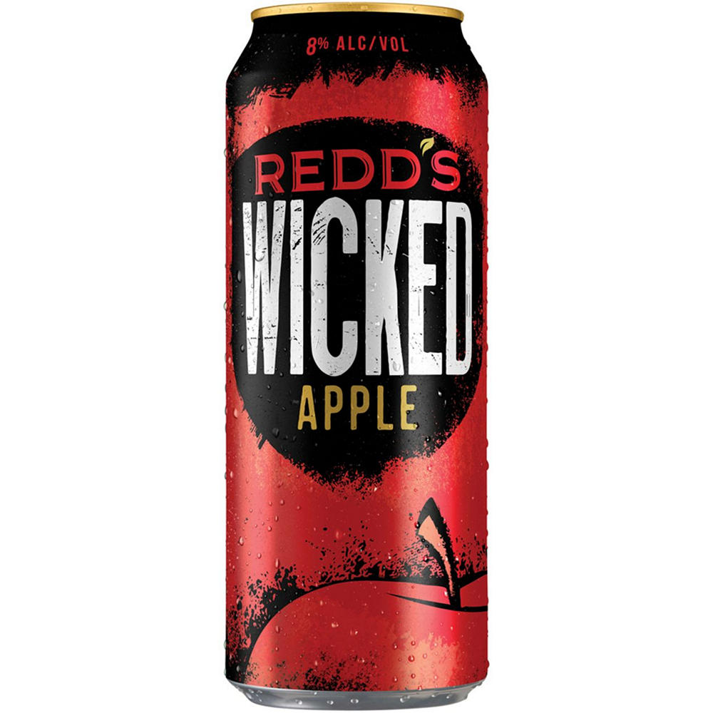 Redd's Wicked Apple Hard Ale Can, 24 oz
