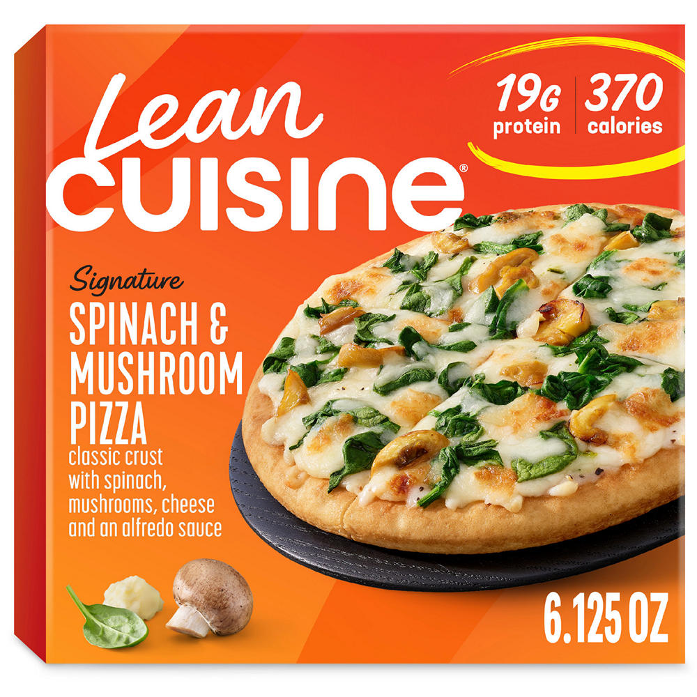 Lean Cuisine Spinach & Mushroom Pizza Frozen Meal, 6.1 oz