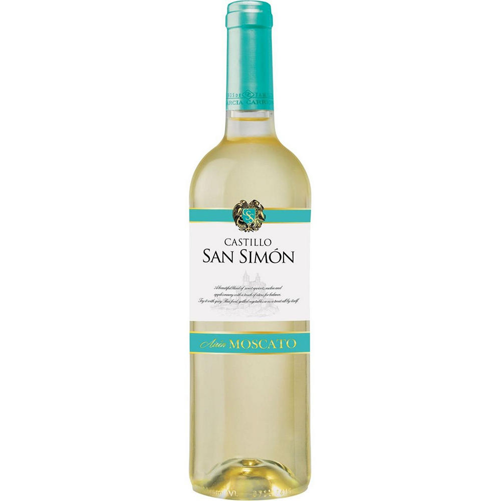 Castillo San Simon Moscato Spain White Wine, 750 mL