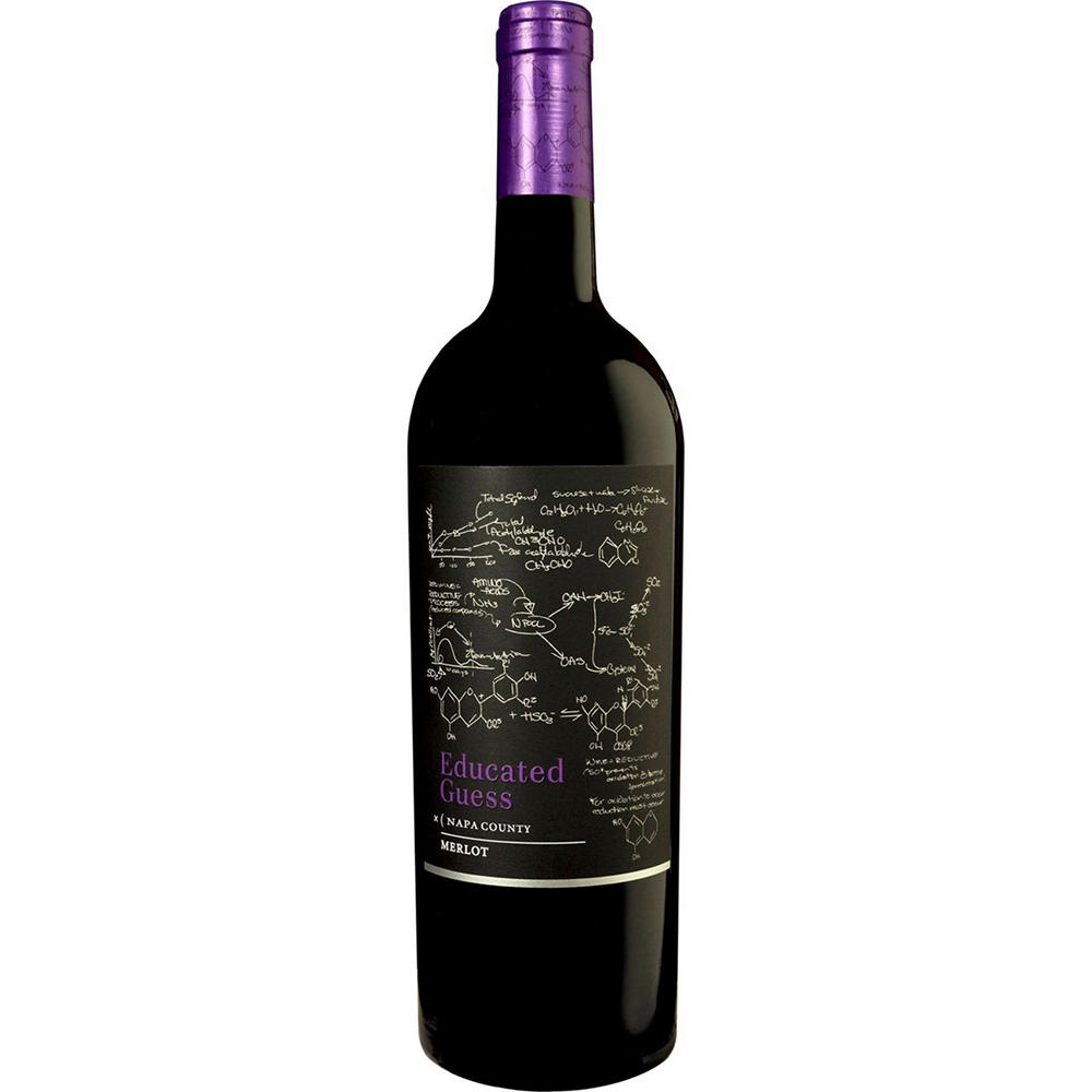 Educated Guess Merlot California Red Wine, 750 mL