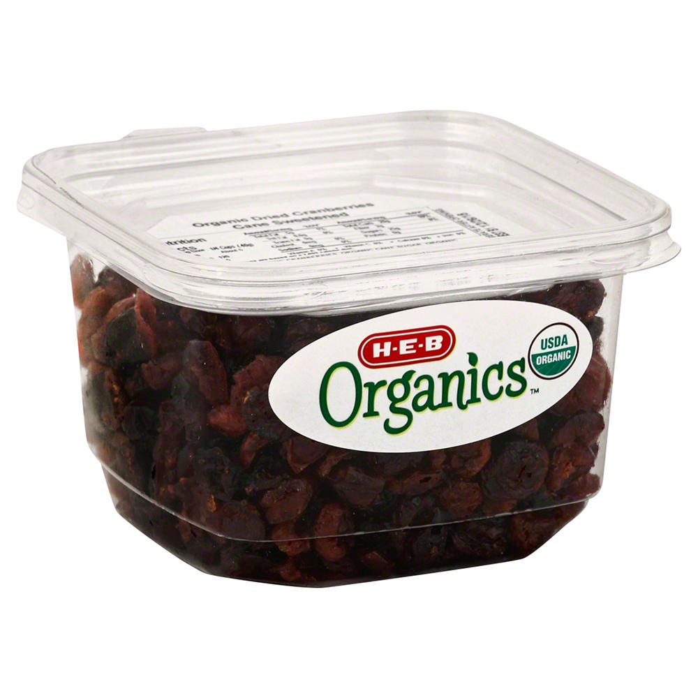 H-E-B Organics Dried Cranberries, 8 oz