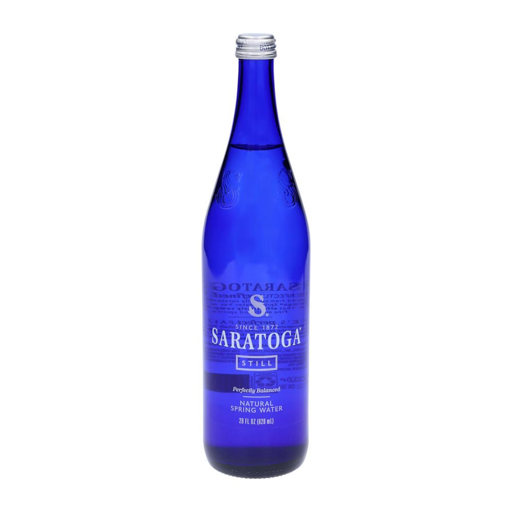 Saratoga Still Natural Spring Water, 28 oz