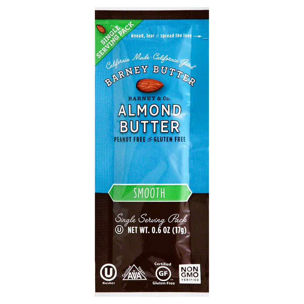 Barney Butter Smooth Almond Butter, 0.6 oz