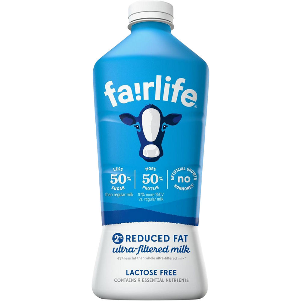 Fairlife Lactose Free 2% Reduced Fat Ultra-Filtered Milk, 52 oz
