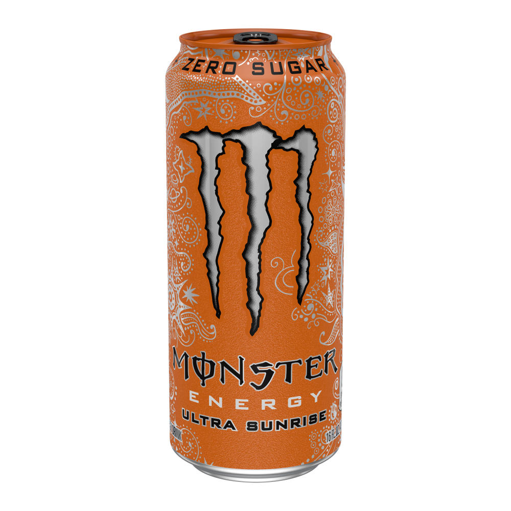 Monster Energy Ultra Sunrise, Sugar Free Energy Drink, 16 oz