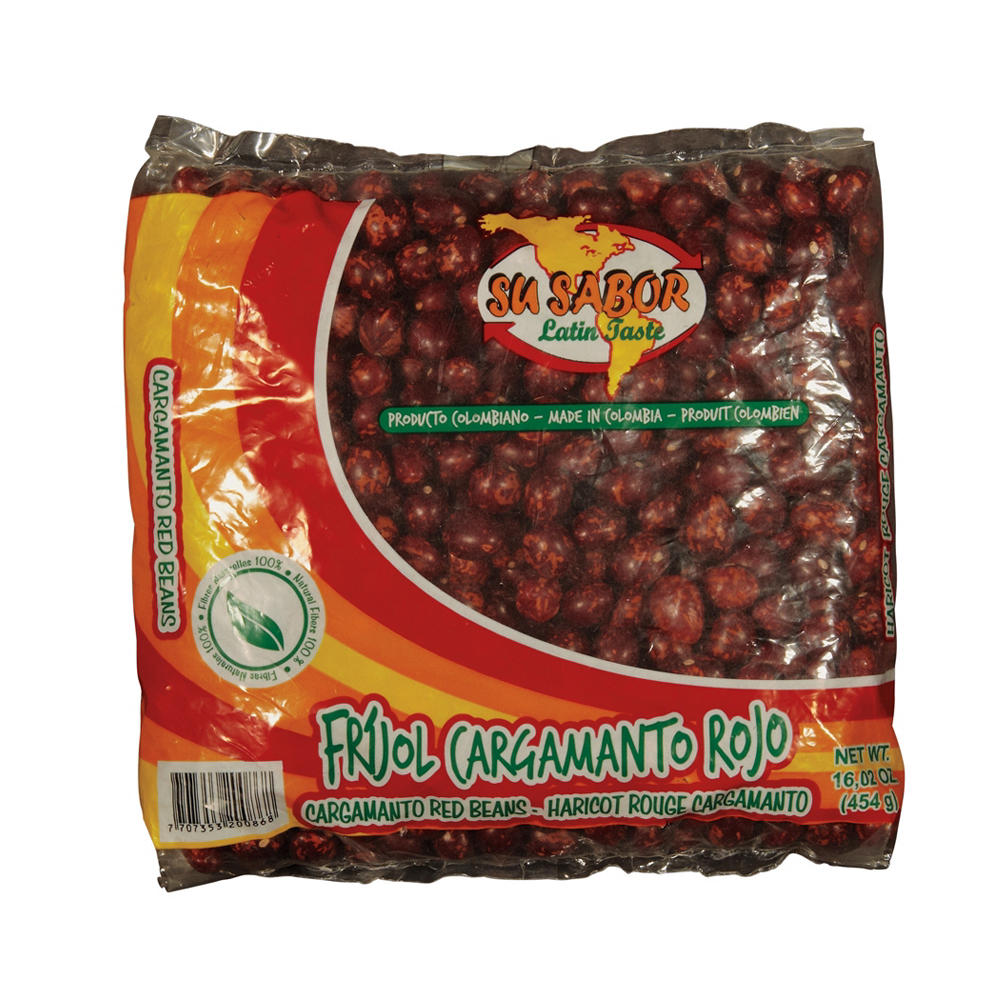 Su Sabor Frijol Cargamanto Rojo Cargamanto Red Beans, 16.02 oz